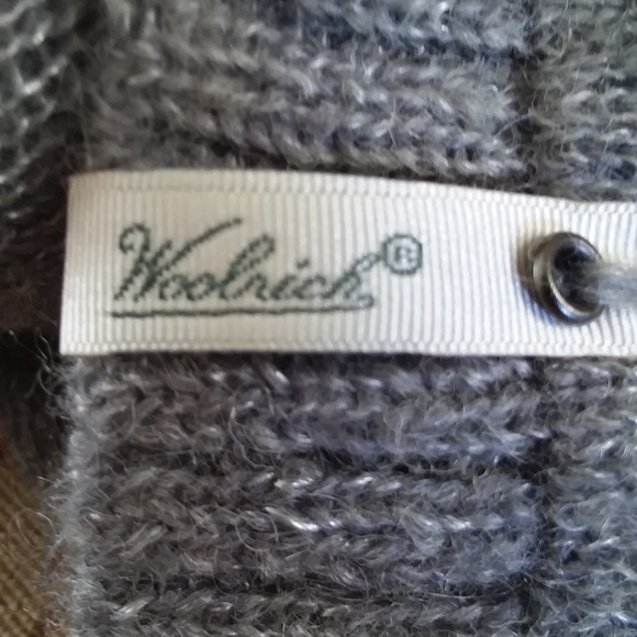 Ladies Woolrich Gray Owl Sweater Large - Picture 6 of 8